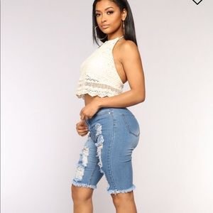 FASHION NOVA Bermuda Shorts. NEVER BEEN WORN ‼️